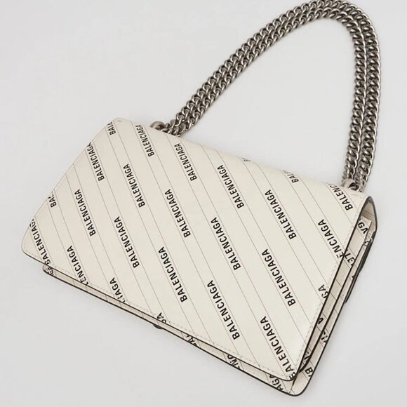 Gucci x Balenciaga White/Black Leather The Hacker Project Dionysus Small Flap... - Picture 3 of 12